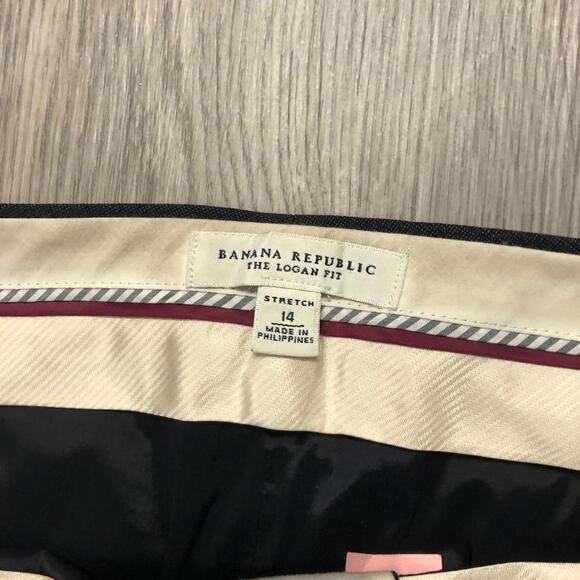 Banana Republic Size 14 Pant Women's Straight Leg‎ Women's The Logan Fit - Picture 2 of 4